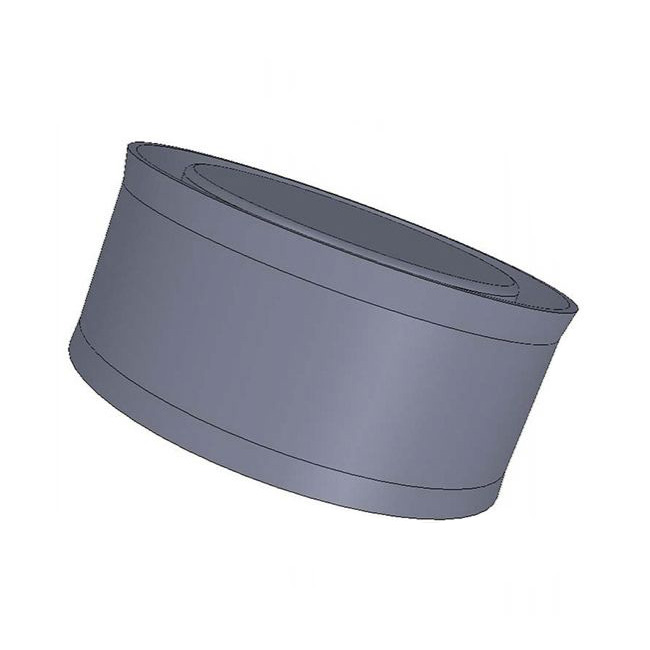 活塞，1/10加侖，黑色，LDPE（QTY = 1000）