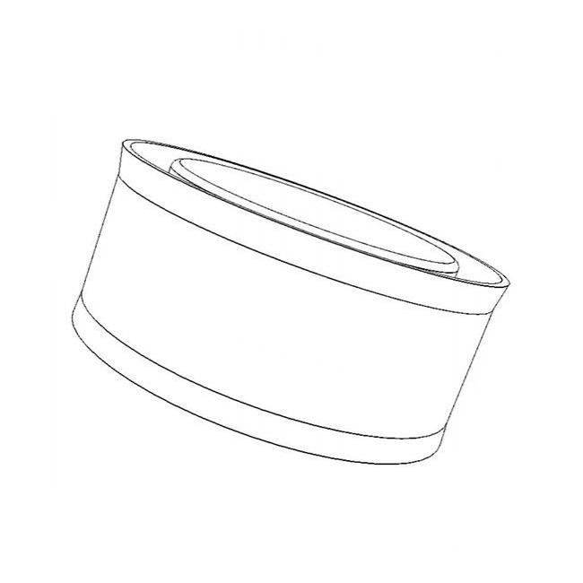 刮刀活塞，1/10加侖，LDPE（QTY = 1000）